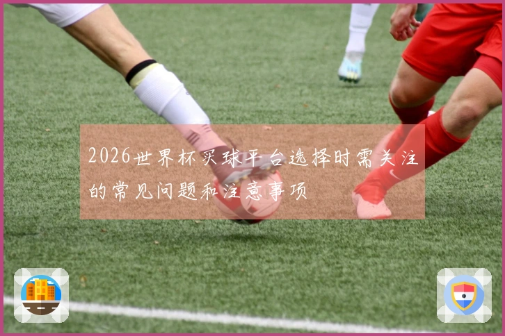 2026世界杯买球平台选择时需关注的常见问题和注意事项