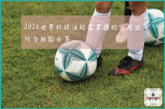 2026世界杯投注时需掌握的实用技巧与经验分享